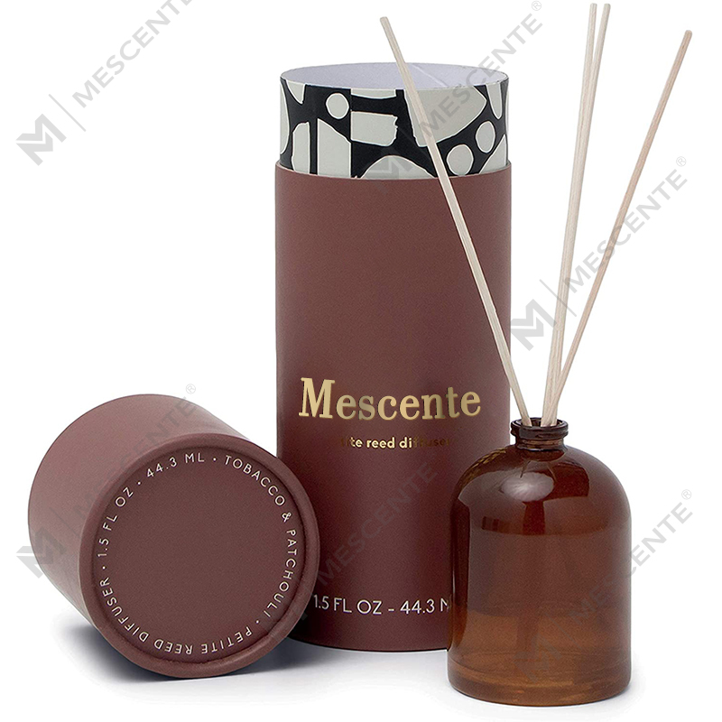 M & Scent Lüks Özel Büyük Gül Altın Cam Şişe Çiçek Hediye Kutusu Ile Özel Etiket Sıvı Kamış Difüzör