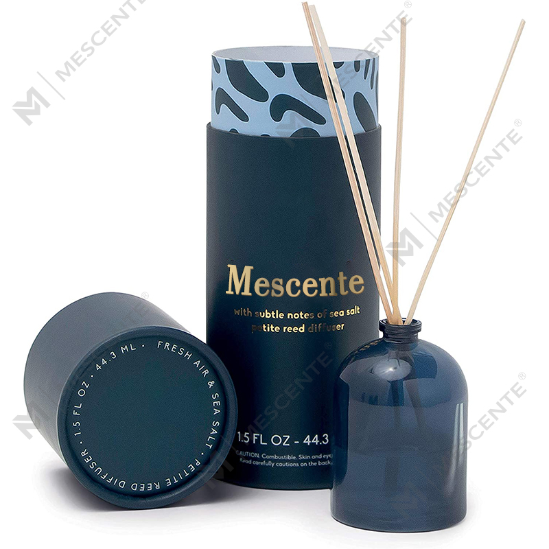 M & Scent Lüks Özel Büyük Gül Altın Cam Şişe Çiçek Hediye Kutusu Ile Özel Etiket Sıvı Kamış Difüzör