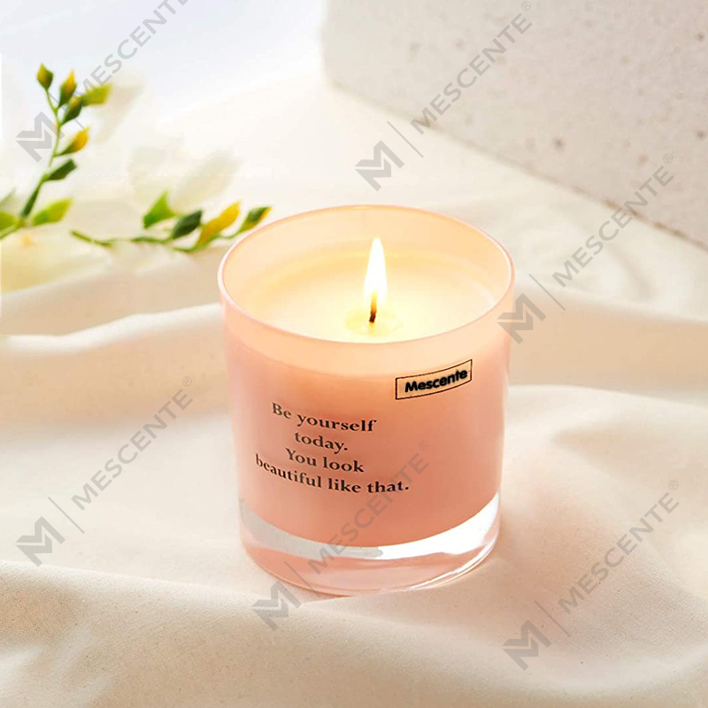 M&Scent Toptan Özel Marka Lüks Kavanoz Soya Balmumu Mumları