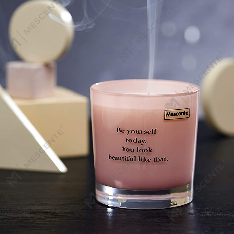M&Scent Toptan Özel Marka Lüks Kavanoz Soya Balmumu Mumları