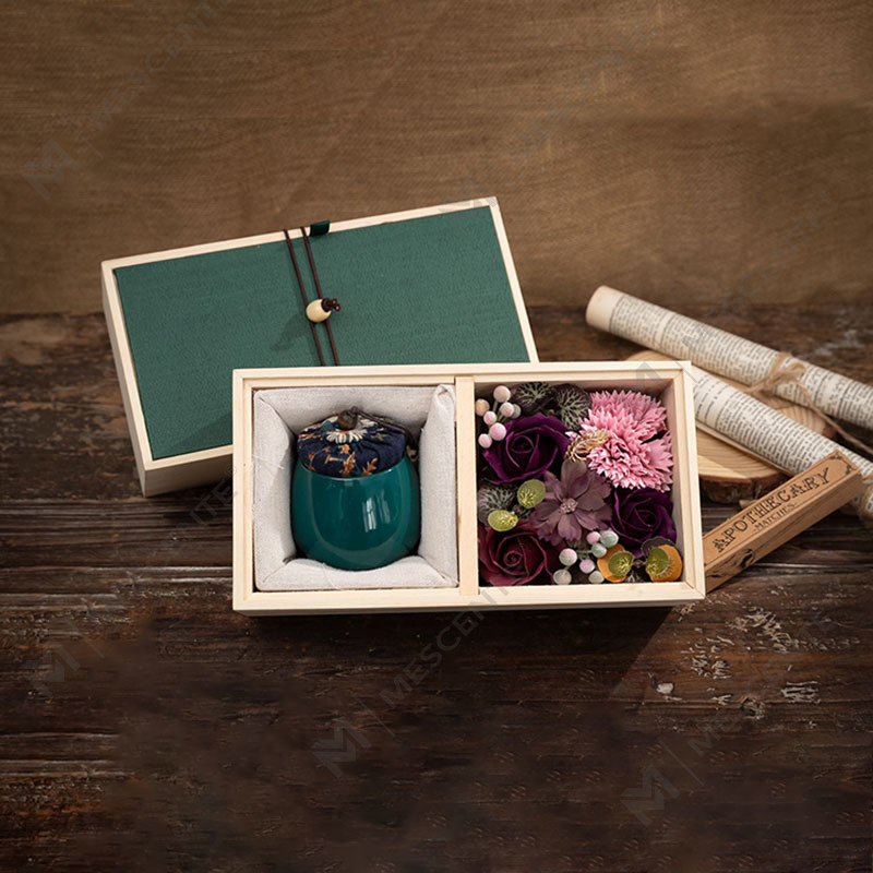 M&Scent Lüks Dekorasyon Toplu Sipariş Seramik Sütun Aromaterapi Parafin Mum