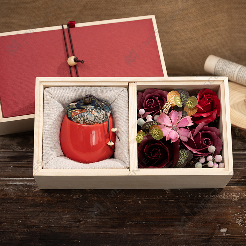 M&Scent Lüks Dekorasyon Toplu Sipariş Seramik Sütun Aromaterapi Parafin Mum
