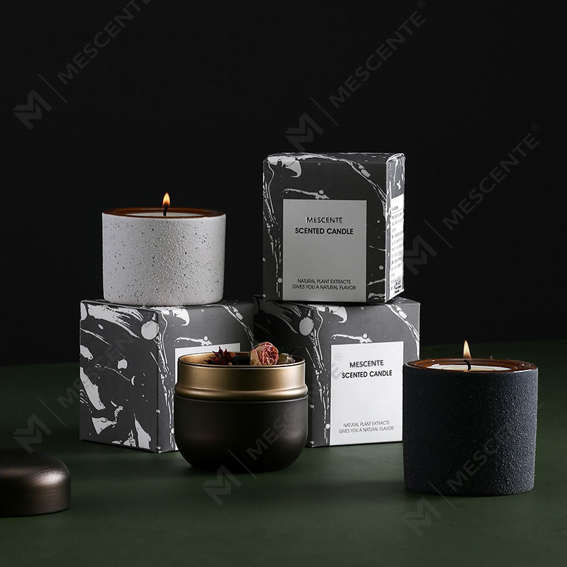 M&Scent Özelleştirilmiş Dekoratif Lüks Özel Marka Woodwick Kokulu Soya Balmumu Mum