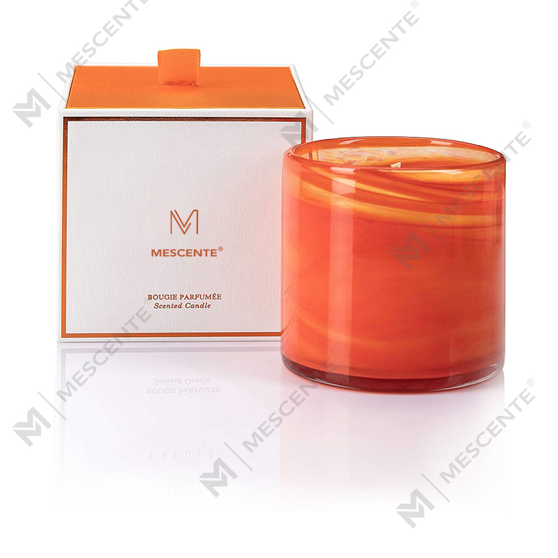 M&Scent Toptan Özelleştirilmiş Büyük Lüks Kahve Lavanta Güçlü Kokulu Mumlar Hediye Seti Toplu