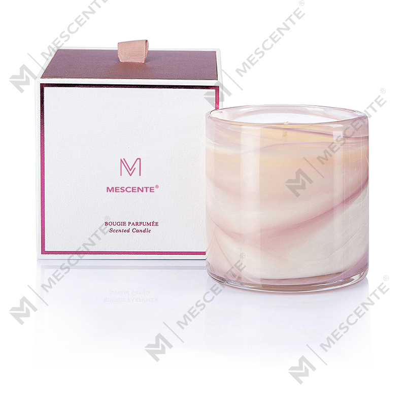 M&Scent Toptan Özelleştirilmiş Büyük Lüks Kahve Lavanta Güçlü Kokulu Mumlar Hediye Seti Toplu