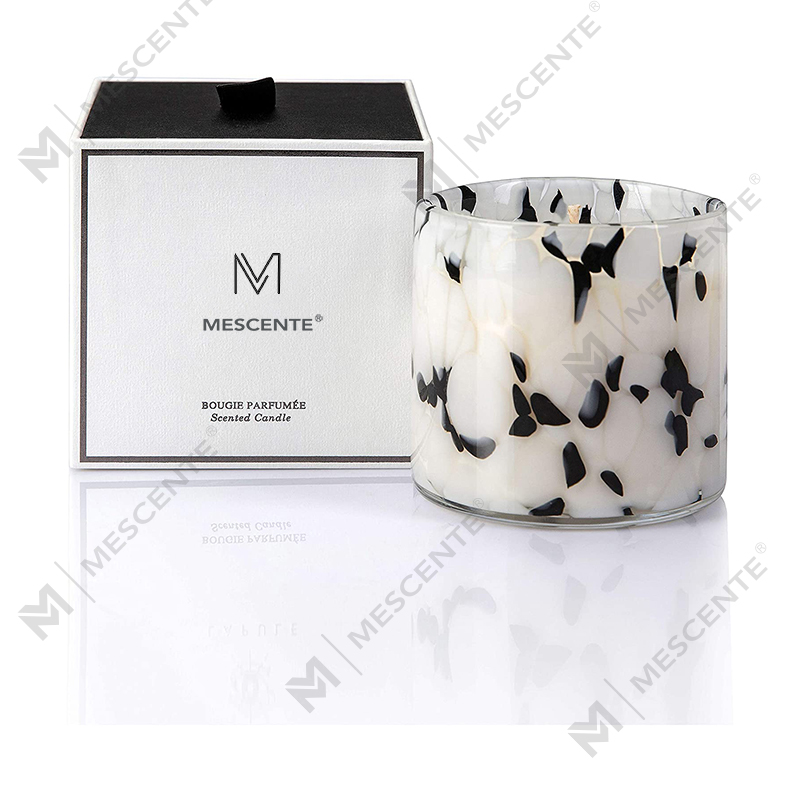 M&Scent Toptan Özelleştirilmiş Büyük Lüks Kahve Lavanta Güçlü Kokulu Mumlar Hediye Seti Toplu