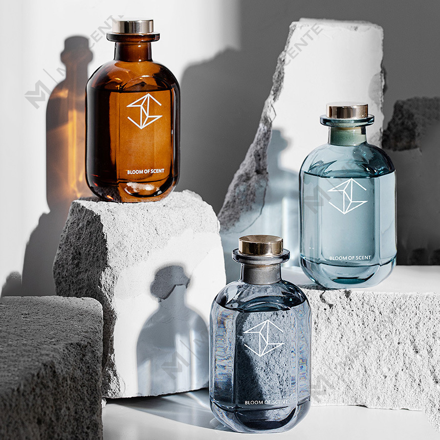 M&Scent 500 ml yılbaşı kristal kamış difüzör hediye seti, ev kamış difüzör