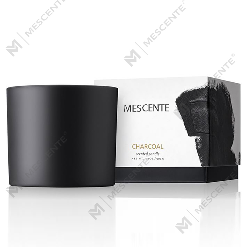 M&SCENT Doğal Noel Yaygın Olarak Kullanılan Cam Kavanoz Kokulu Soya Balmumu Mum Katlanır Kutu ile