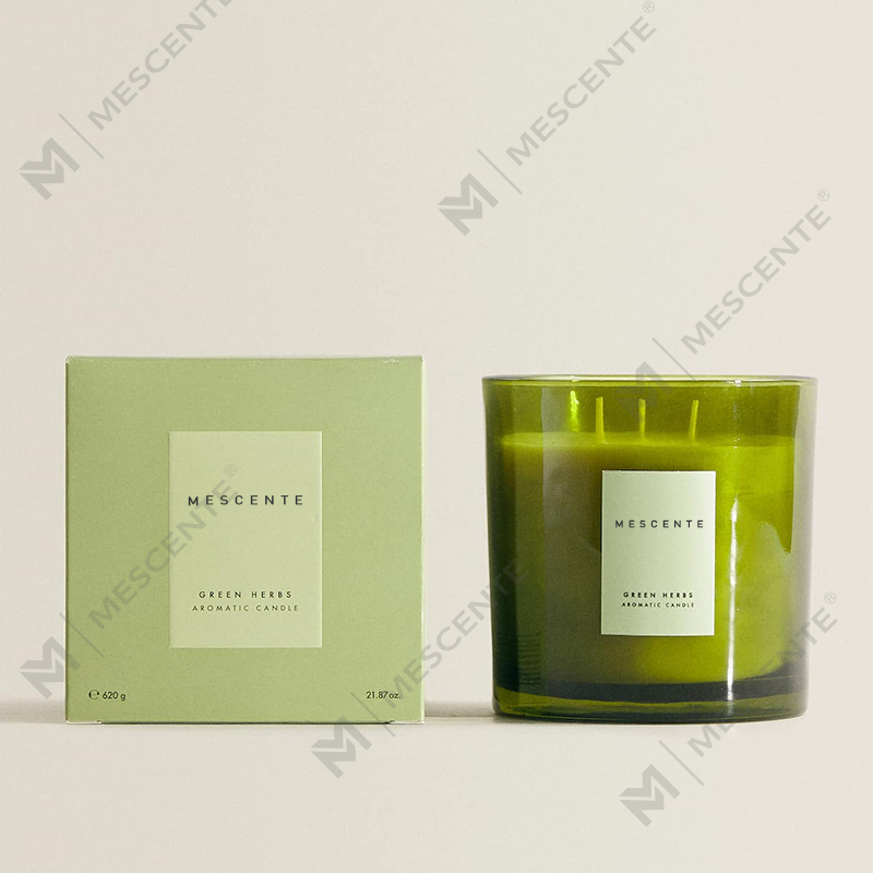 M&Scent Party Relax Kokulu Sandal Ağacı Mum, Doldurulabilir Erkek Mum A29273
