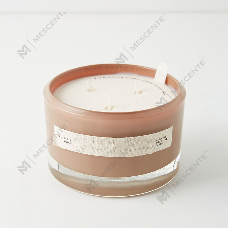 M&Scent Toptan Lüks Özel Etiket Kokulu Soya Mum Kavanozları A29272