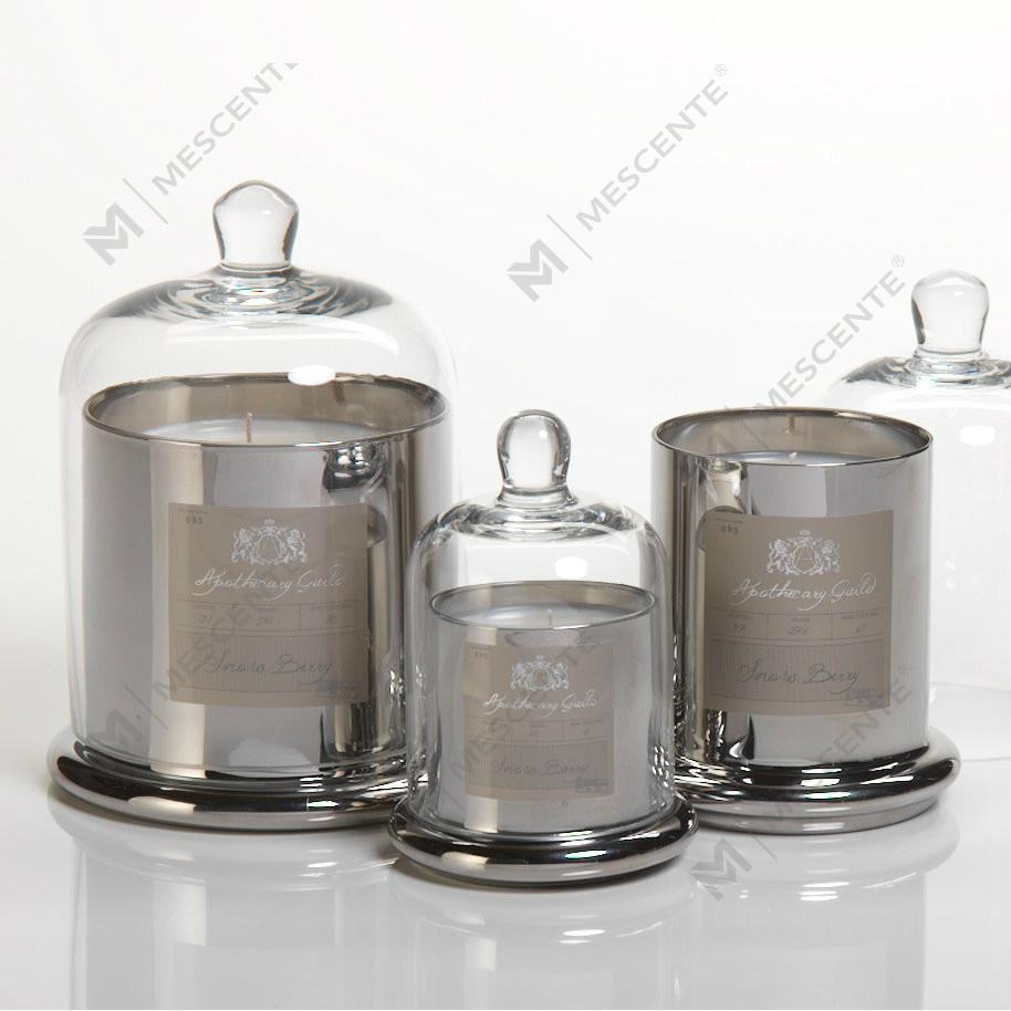 M&Scent Dekoratif Romantik Düğün Çan Kavanoz Cam Kubbe Kapağı Kokulu Mum A29275