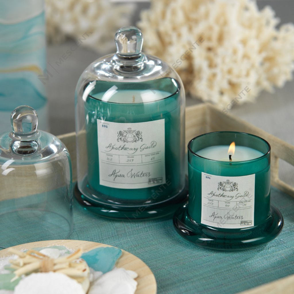 M&Scent Dekoratif Romantik Düğün Çan Kavanoz Cam Kubbe Kapağı Kokulu Mum A29275