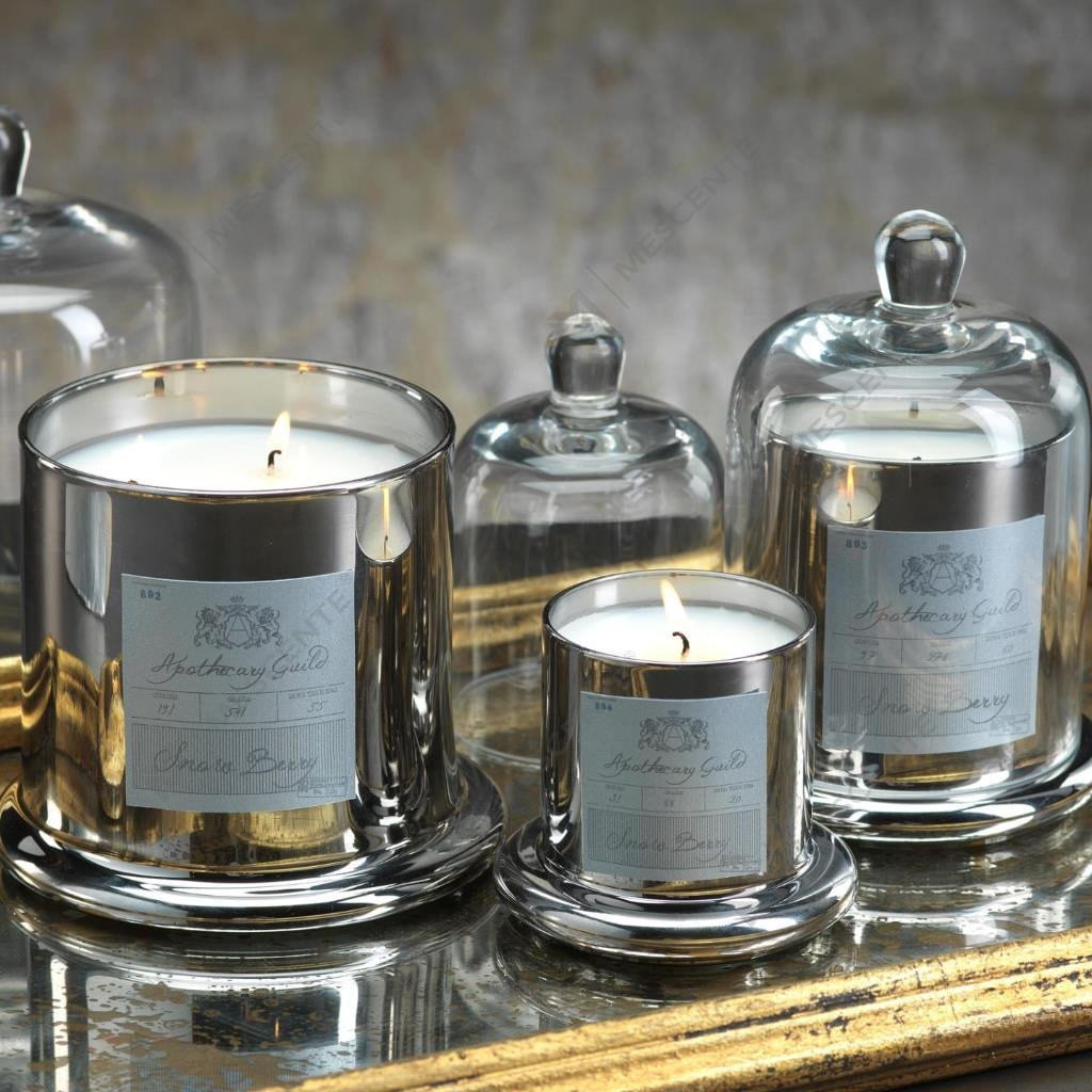 M&Scent Dekoratif Romantik Düğün Çan Kavanoz Cam Kubbe Kapağı Kokulu Mum A29275