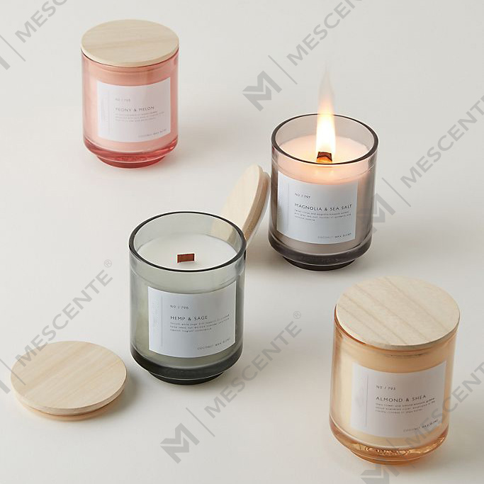 M&Scent Toptan Lüks Kokulu Soya Balmumu Mumları A29276
