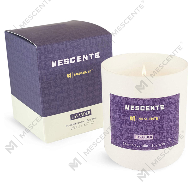 M&Scent Mason Kavanoz Mini Soya Bazlı Mumlar, Lüks Ambalaj Mermer Mum Soya Balmumu