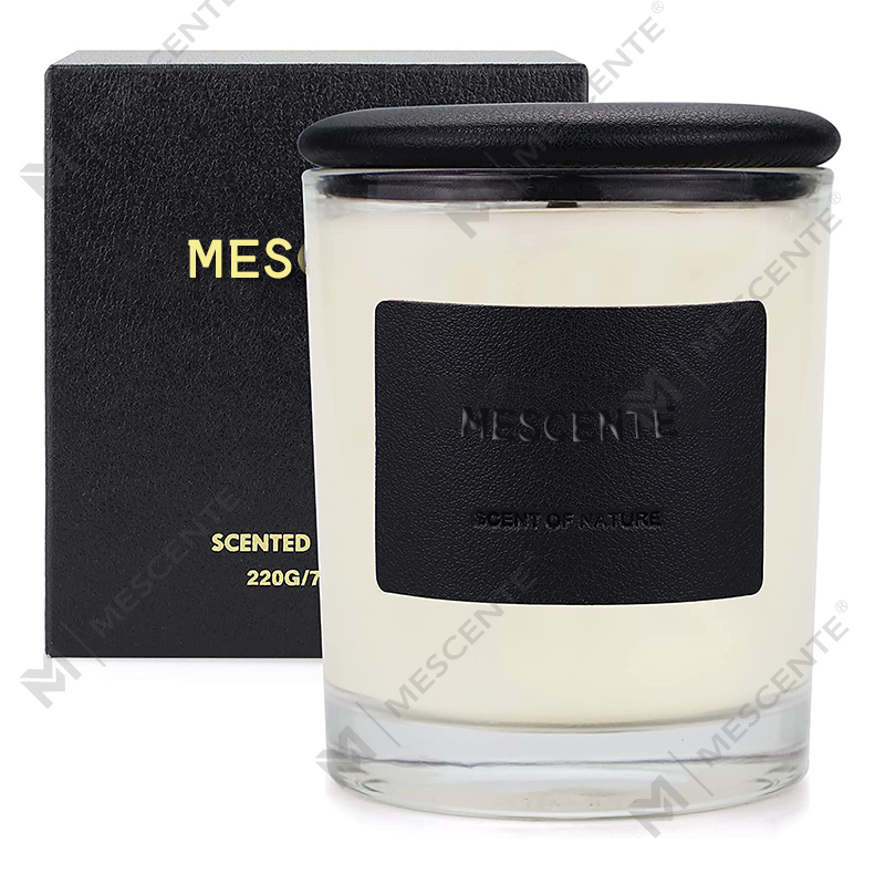 M&Scent Çin'de Toptan Güzel Geri Dönüşümlü Cam Kavanoz Mumlar, Relax Mum