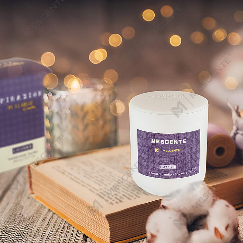M&Scent Mason Kavanoz Mini Soya Bazlı Mumlar, Lüks Ambalaj Mermer Mum Soya Balmumu
