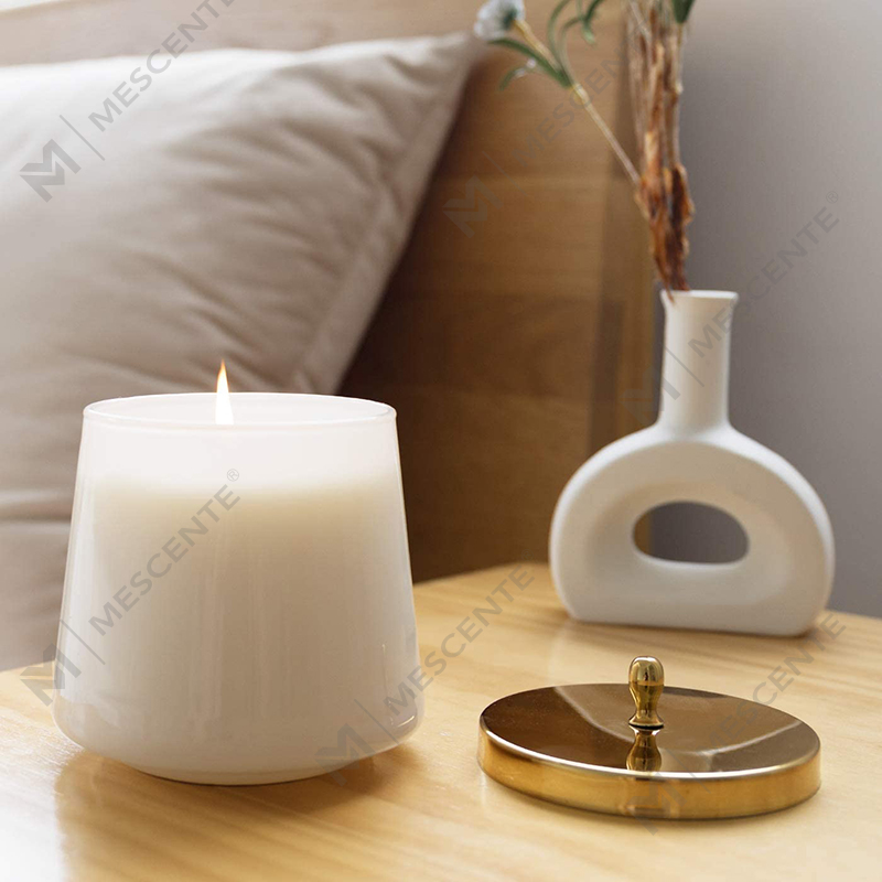 M&Scent %100 Doğal Aromaterapi Kitap Kokulu Ev İçin Soya Mum, Büyük Kavanoz Mumlar Kokulu