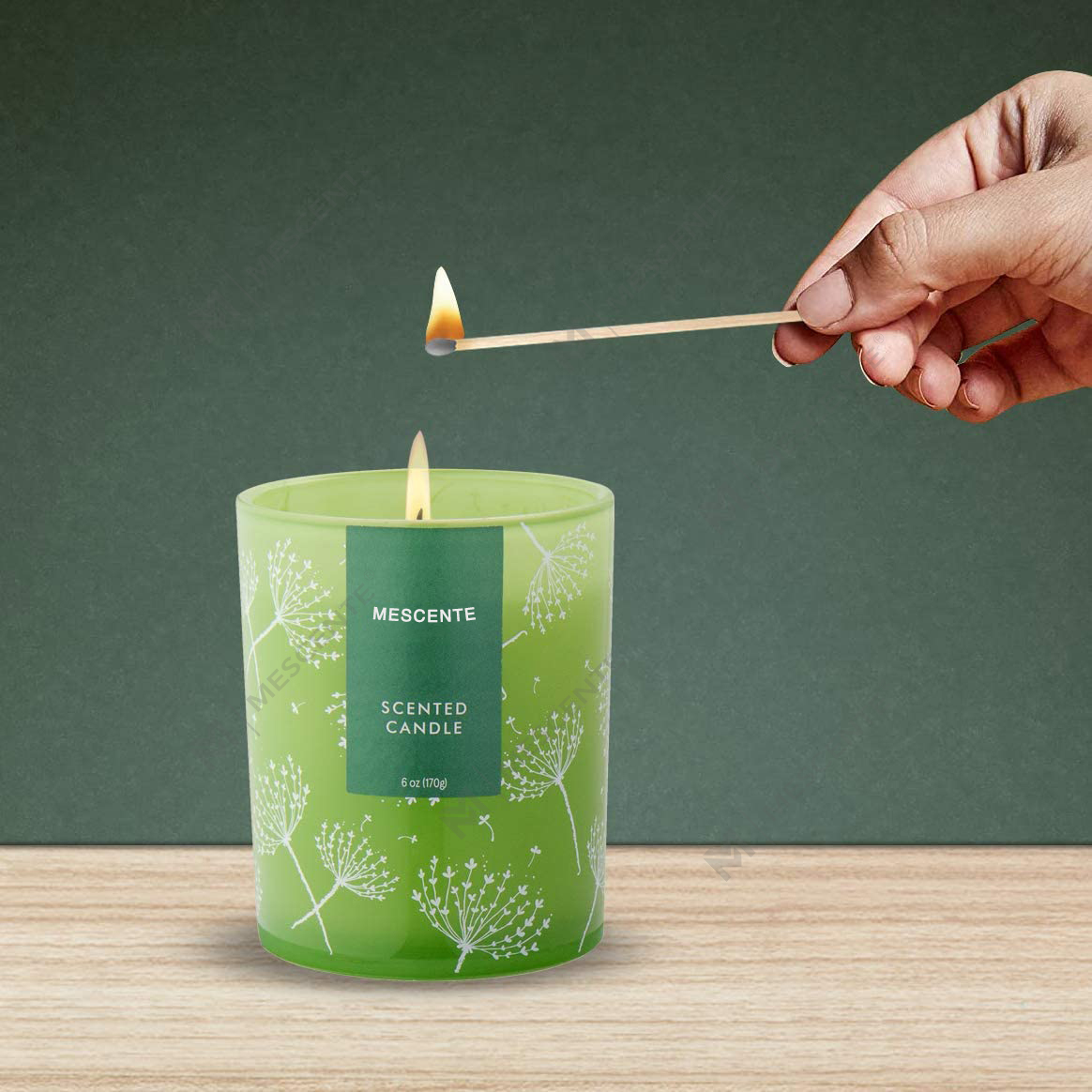 M&S kokusu Özel Şekilli Logo Baskı Örneği Aromaterapi Kokulu Mum Şekerleri, Kurutulmuş Çiçeklerle Kokulu Mumlar