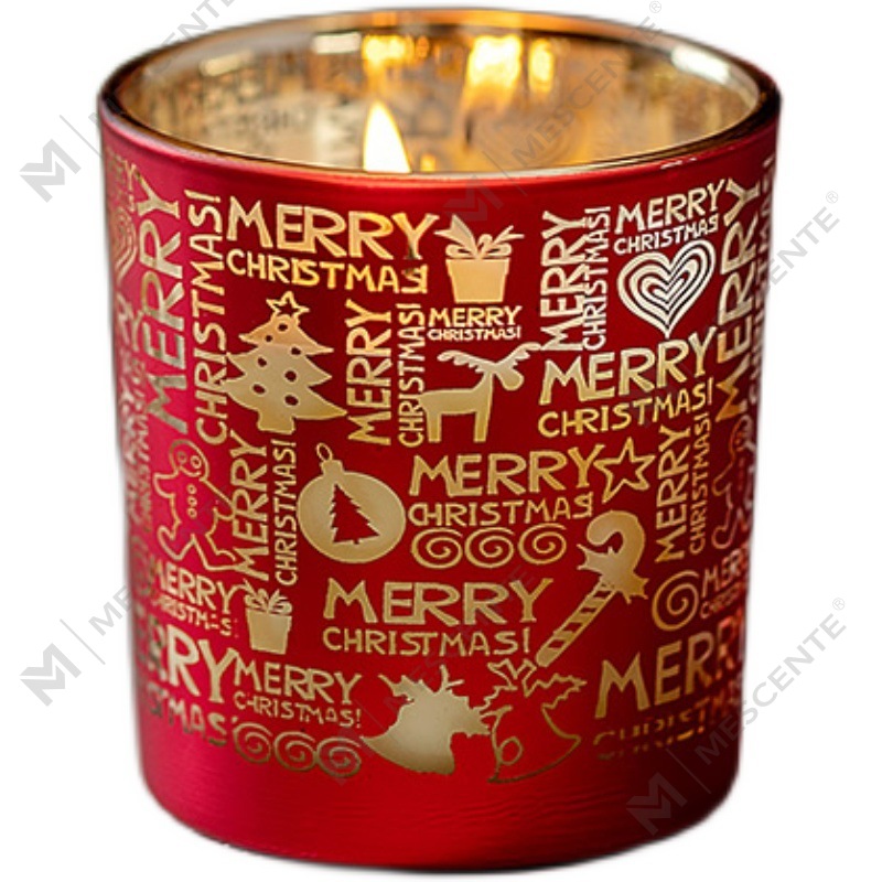 M&Scent Tatil Kokusu Noel Dumansız Yıldızlı Gökyüzü Fincan Kokulu Mum El ile Hediye