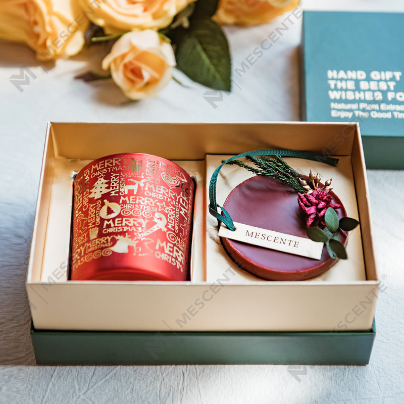 M&Scent Tatil Kokusu Noel Dumansız Yıldızlı Gökyüzü Fincan Kokulu Mum El ile Hediye
