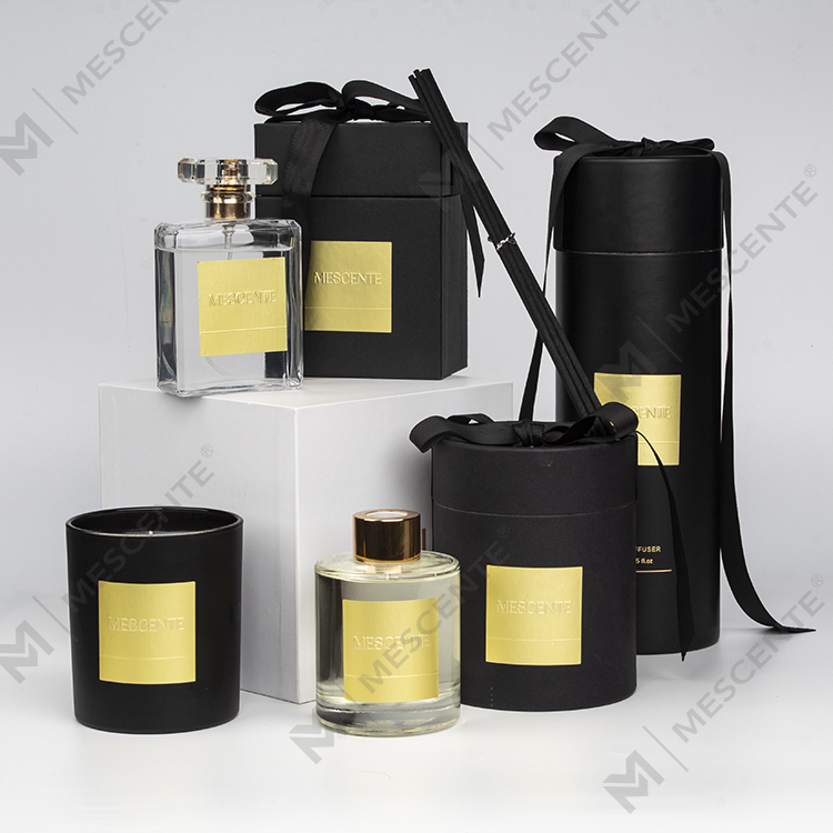 M&Scent lüks özel etiket kokulu kaplar kavanoz soya mumu toplu olarak