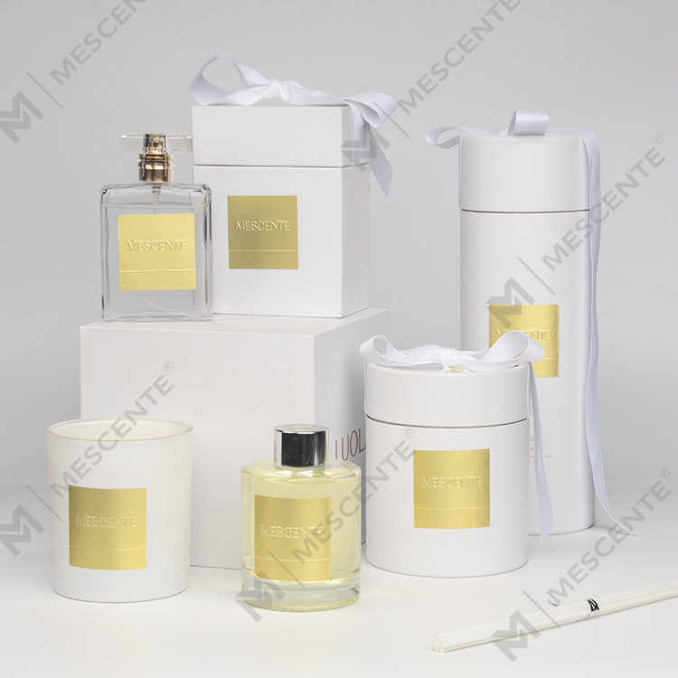 M&Scent lüks özel etiket kokulu kaplar kavanoz soya mumu toplu olarak
