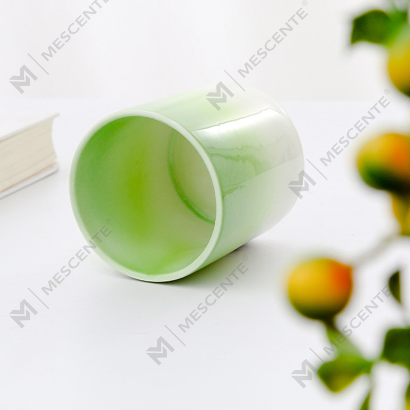 M&Scent Private Label Ev Dekorasyonu Seramik Mum Kavanozlarında Özel Kokulu Mumlar