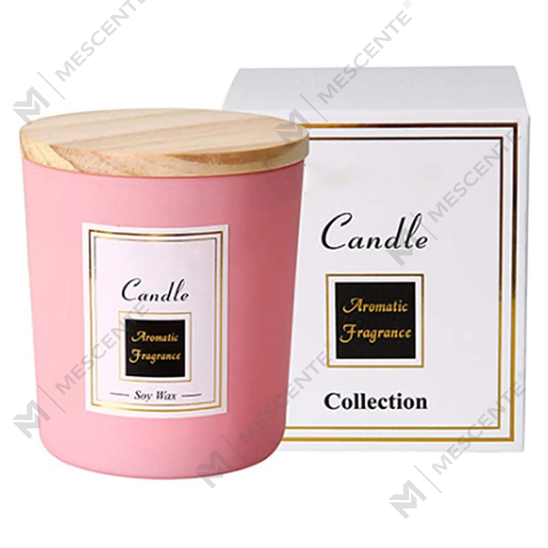 M&Scent el yapımı baskılı soya mumları, sandal ağacı sivrisinek kovucu mum