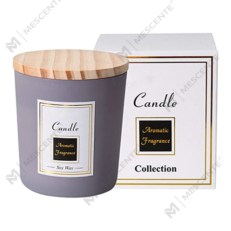 M&Scent el yapımı baskılı soya mumları, sandal ağacı sivrisinek kovucu mum