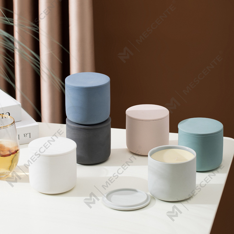 M&Scent Toptan Özel Modern Büyük 3 Fitil Gümüş Beyaz Buzlu Noel Mum Kavanoz Bambu Kapaklı