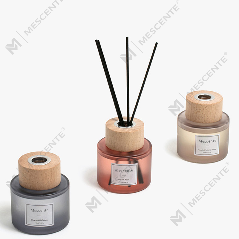 M&Scent toptan lüks özel etiket cam şişe kamış difüzör tıpa ile