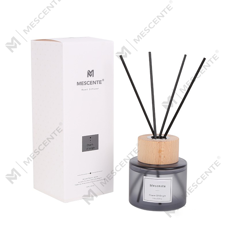 M&Scent toptan lüks özel etiket cam şişe kamış difüzör tıpa ile