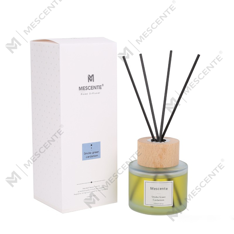 M&Scent toptan lüks özel etiket cam şişe kamış difüzör tıpa ile
