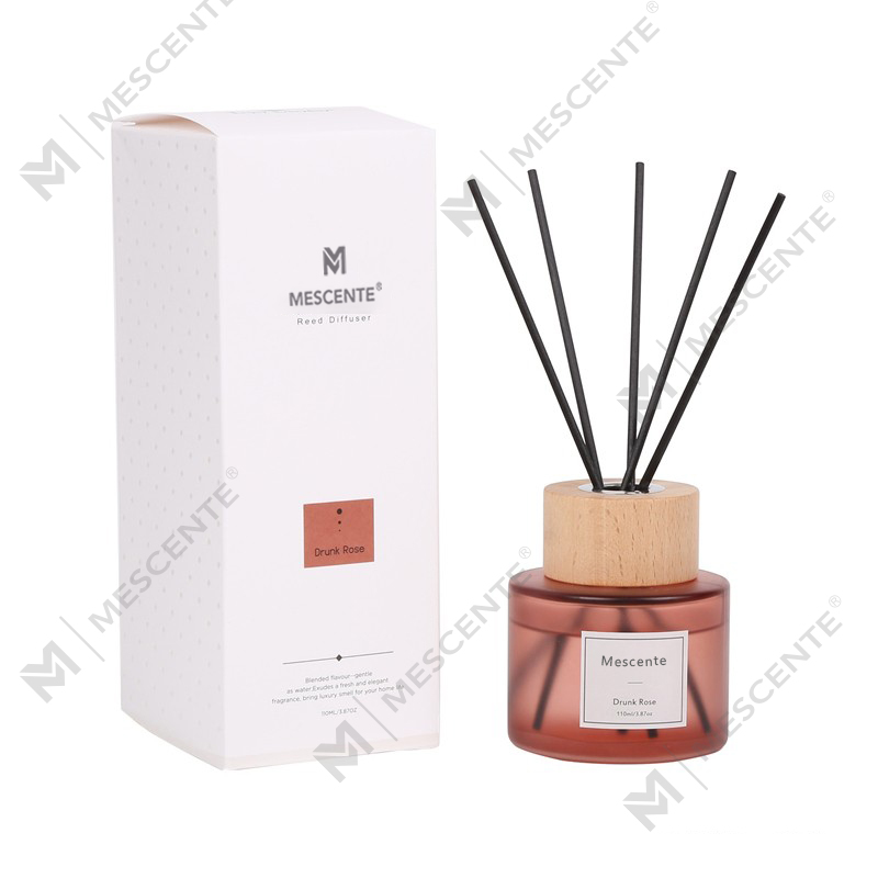 M&Scent toptan lüks özel etiket cam şişe kamış difüzör tıpa ile