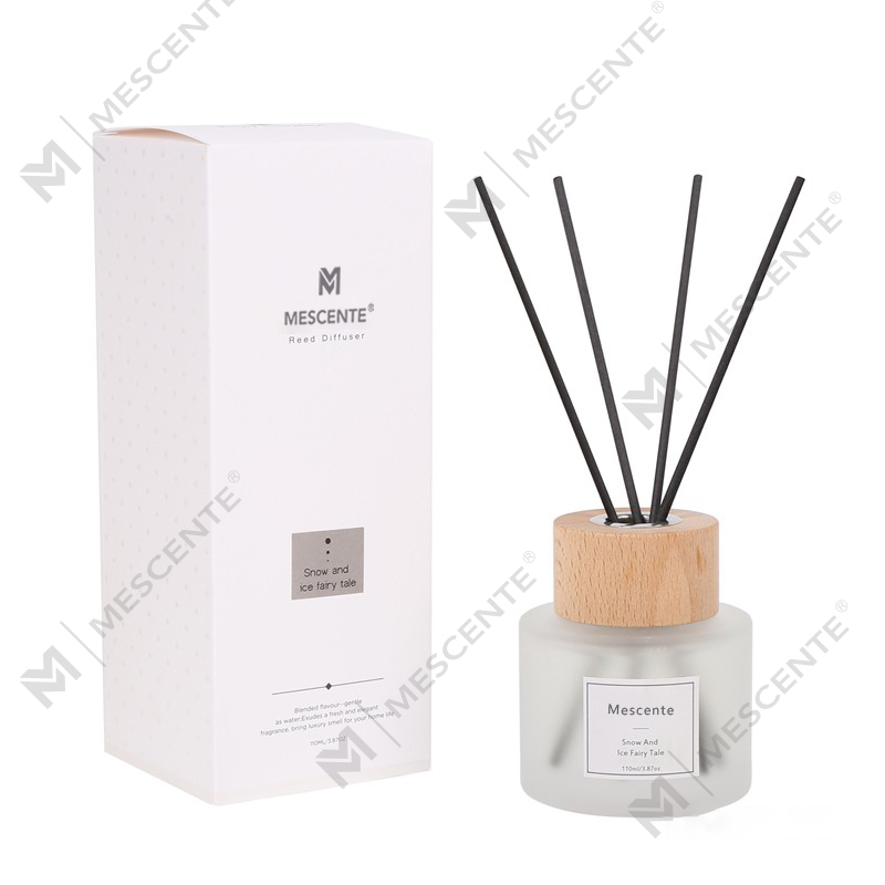 M&Scent toptan lüks özel etiket cam şişe kamış difüzör tıpa ile