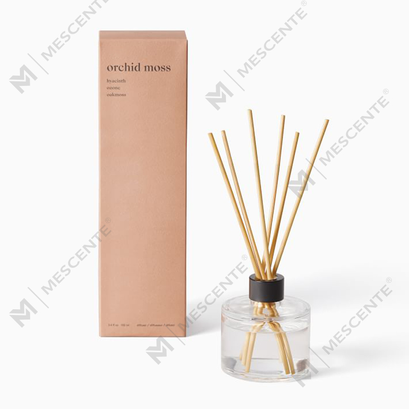 M&Scent özel lüks özel etiket çiçek kamış difüzör kutusu ile