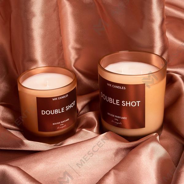 M&Scent Toptan Lüks Özel Özel Etiket Dekorasyon Siyah Cam Kristal Kokulu Soya Balmumu Mumlar