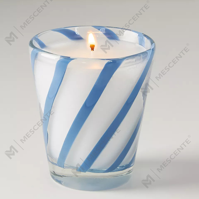 M&Scent Lüks Beyaz Soya Balmumu Kişiselleştirilmiş Logolu Düğün Kokulu Mumlar