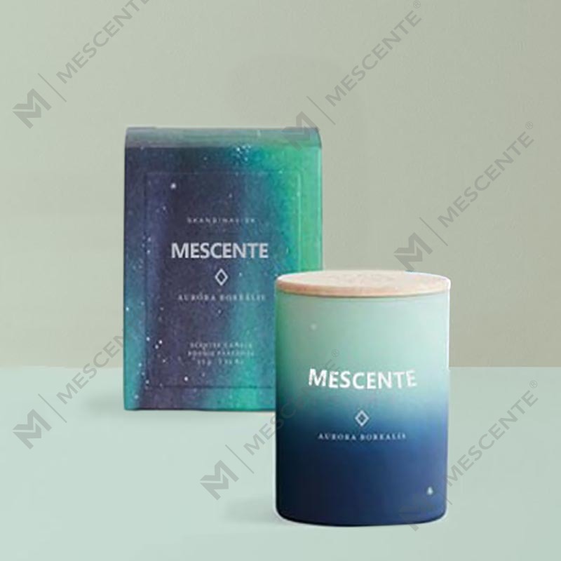 M&Scent Özelleştirilmiş Özel Etiket Ev Dekorasyonu Cam Kavanozda Kokulu Mumlar
