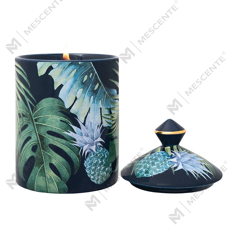 M&Scent Özel Tasarım Renkli Urban Botanics Katlanır Kutulu Tumbler Mum