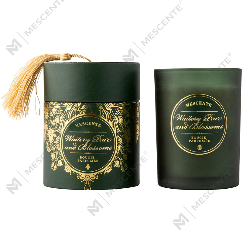 M&Scent Lüks Noel Beyaz Kişiselleştirilmiş Logolu Kokulu Mumlar