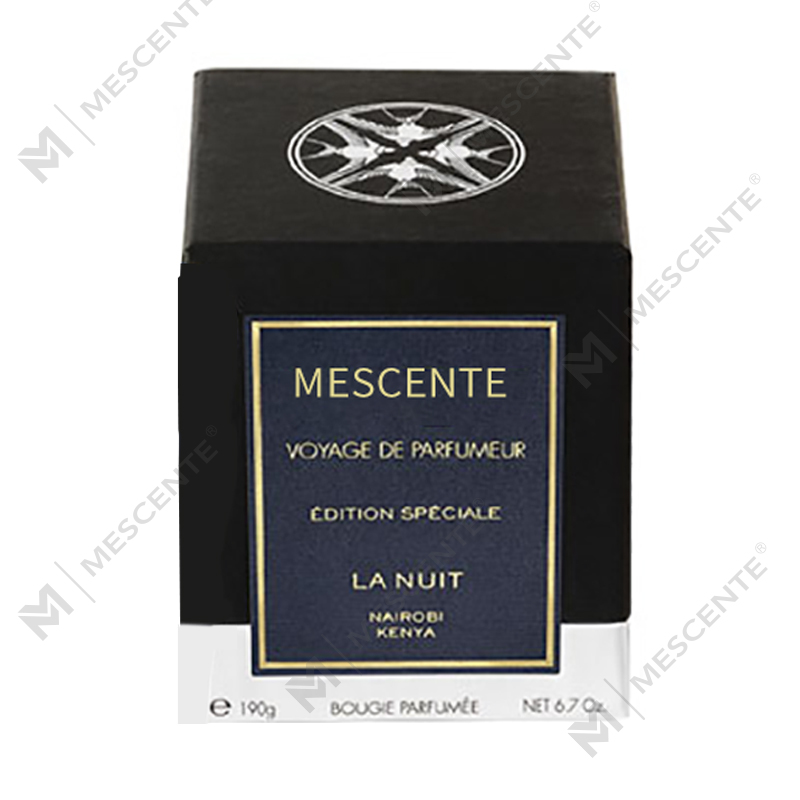 M&Scent El Yapımı Lüks Cam Tutucu Sütun Kristalli Vanilya Kokulu Mum