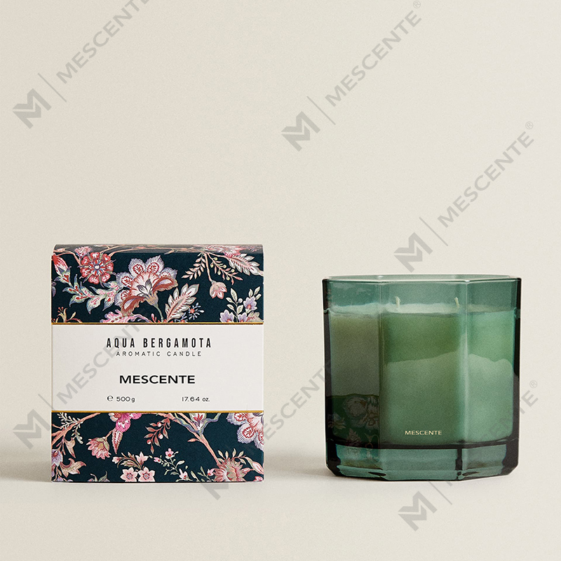 M&Scent Özel Fabrika Özel Etiket Cam Kavanoz Doğal Soya Mumu Kokulu Mumlar