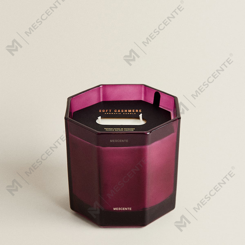 M&Scent Lüks Noel Kokulu Mumlar Aromaterapi Aroma Soya Balmumu Mumlar Siyah Cam Kavanoz Hediye Kutusunda
