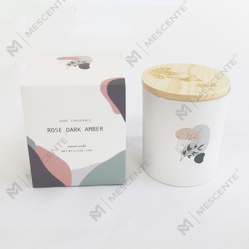 M&Scent Çoklu Yüksek Kalite %100 Doğal Aroma Kokulu Kapaklı Cam Kavanozda Soya Mumları
