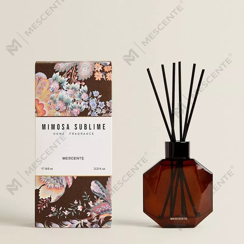 M&Scent özel lüks özel etiket 200ml 500ml ev kamış difüzör kutusu ile