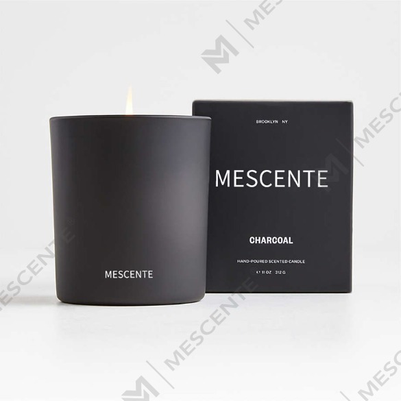 M&Scent toptan lüks özel etiket soya mumu kokulu mumlar kutusu ile