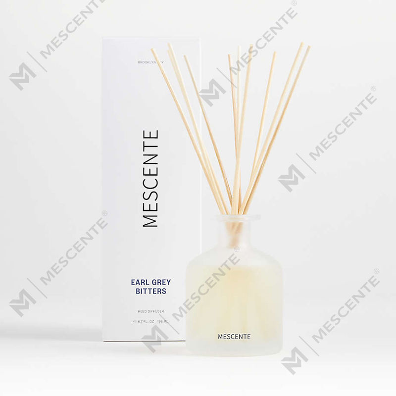 M&Scent lüks özel etiket mor renk aroma koku çubuğu hediye kutusu ile set