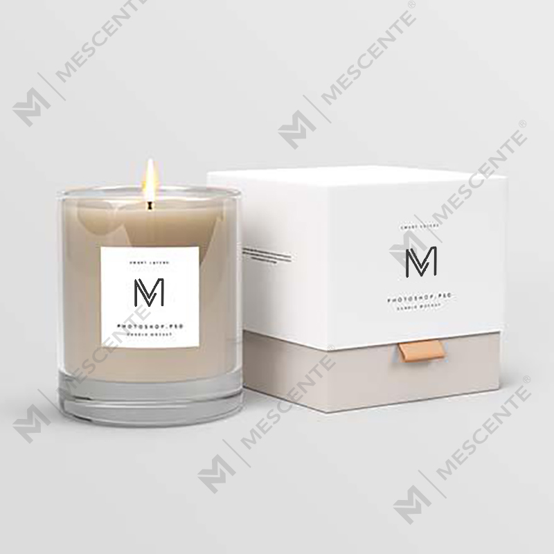 M&Scent toptan fabrika doğrudan lüks özel etiket soya balmumu kokulu mumlar toplu kutu ile